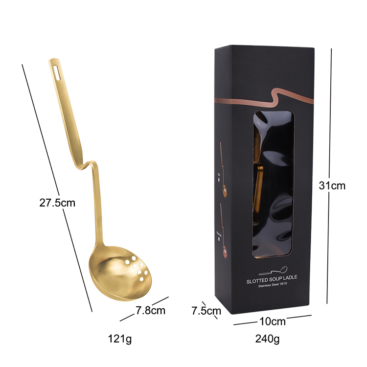 TKT-2535 Hephaestus colander skimmer spoon