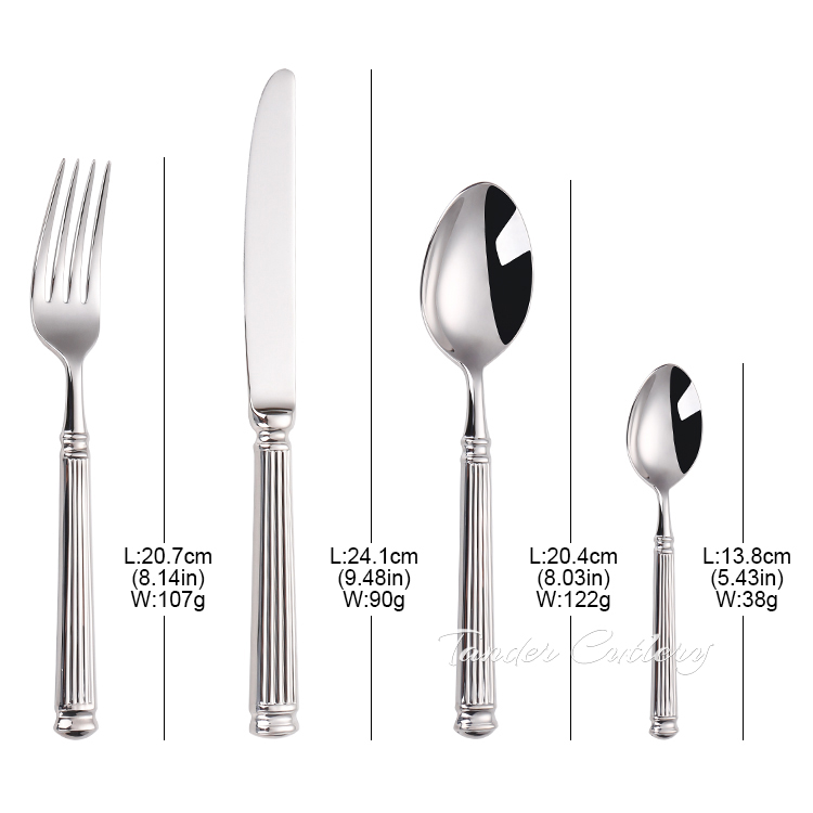 TD-1138 Roman Column cutlery set