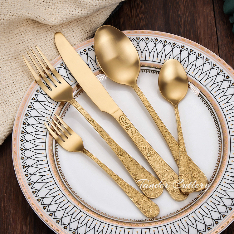 TD-24312 Themisto cutlery set-matt