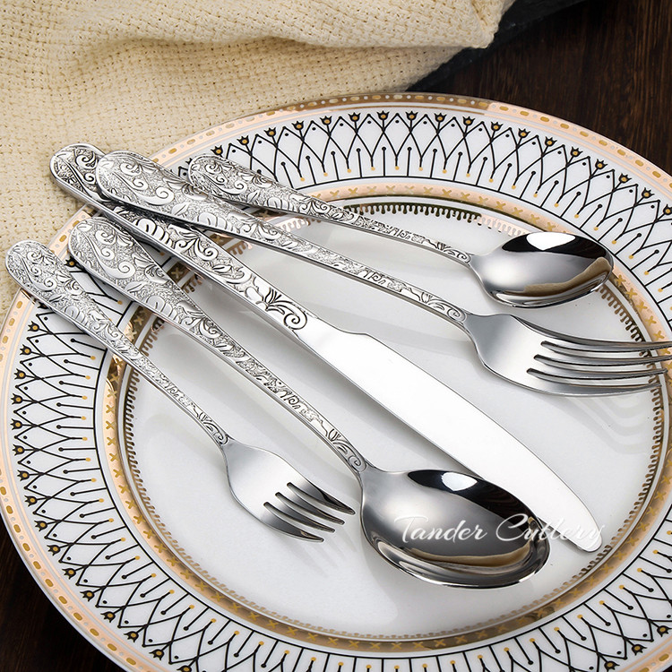 TD-24311 Themisto cutlery set-mirror
