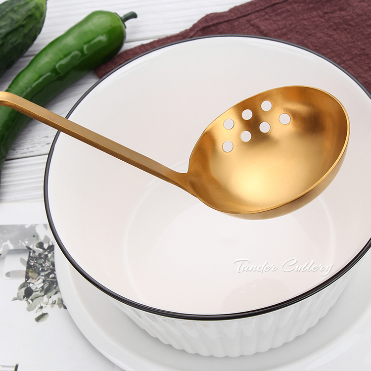 TKT-2535 Hephaestus colander skimmer spoon